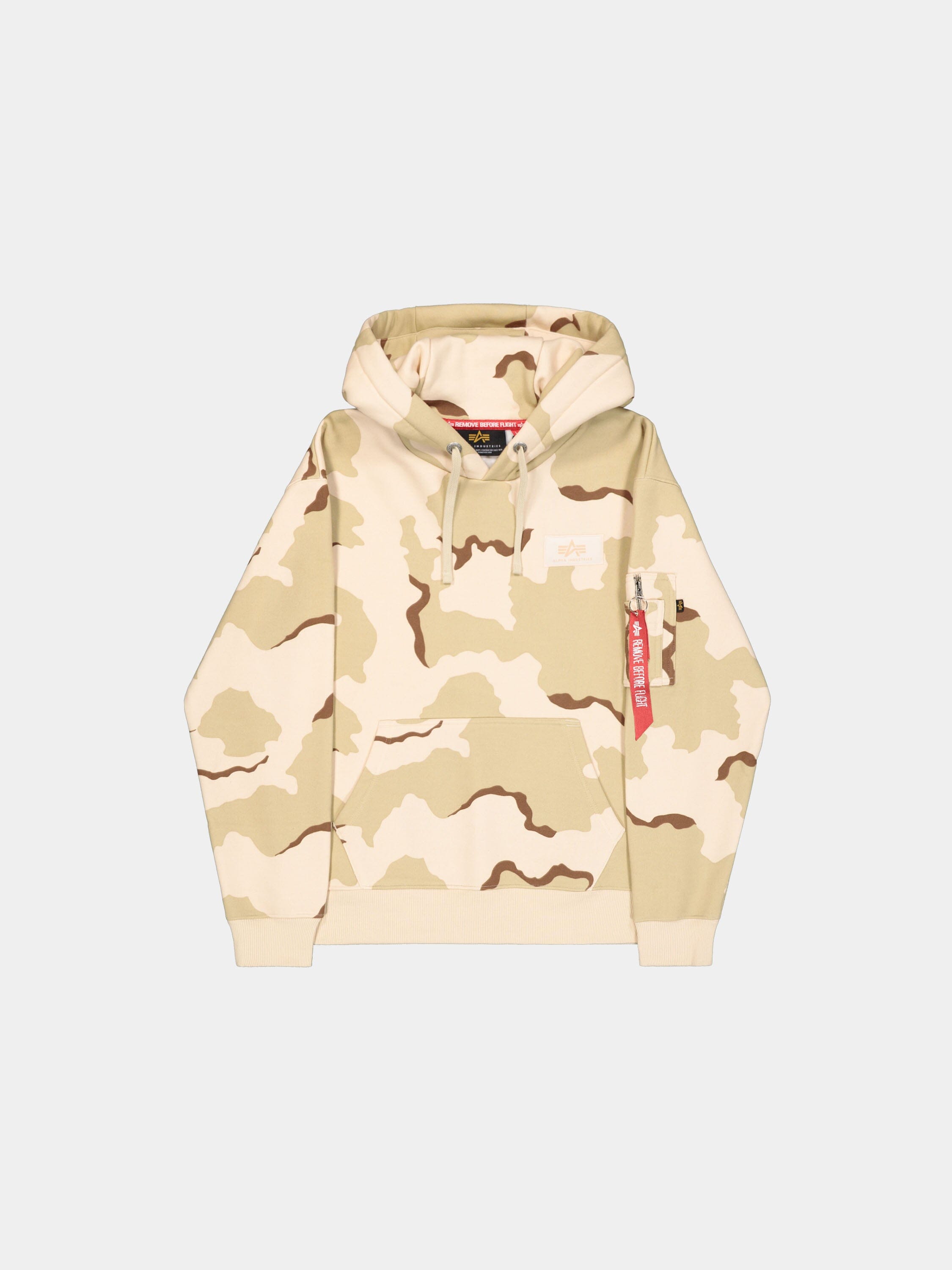 Backprint Camo Hoodie | Alpha Industries