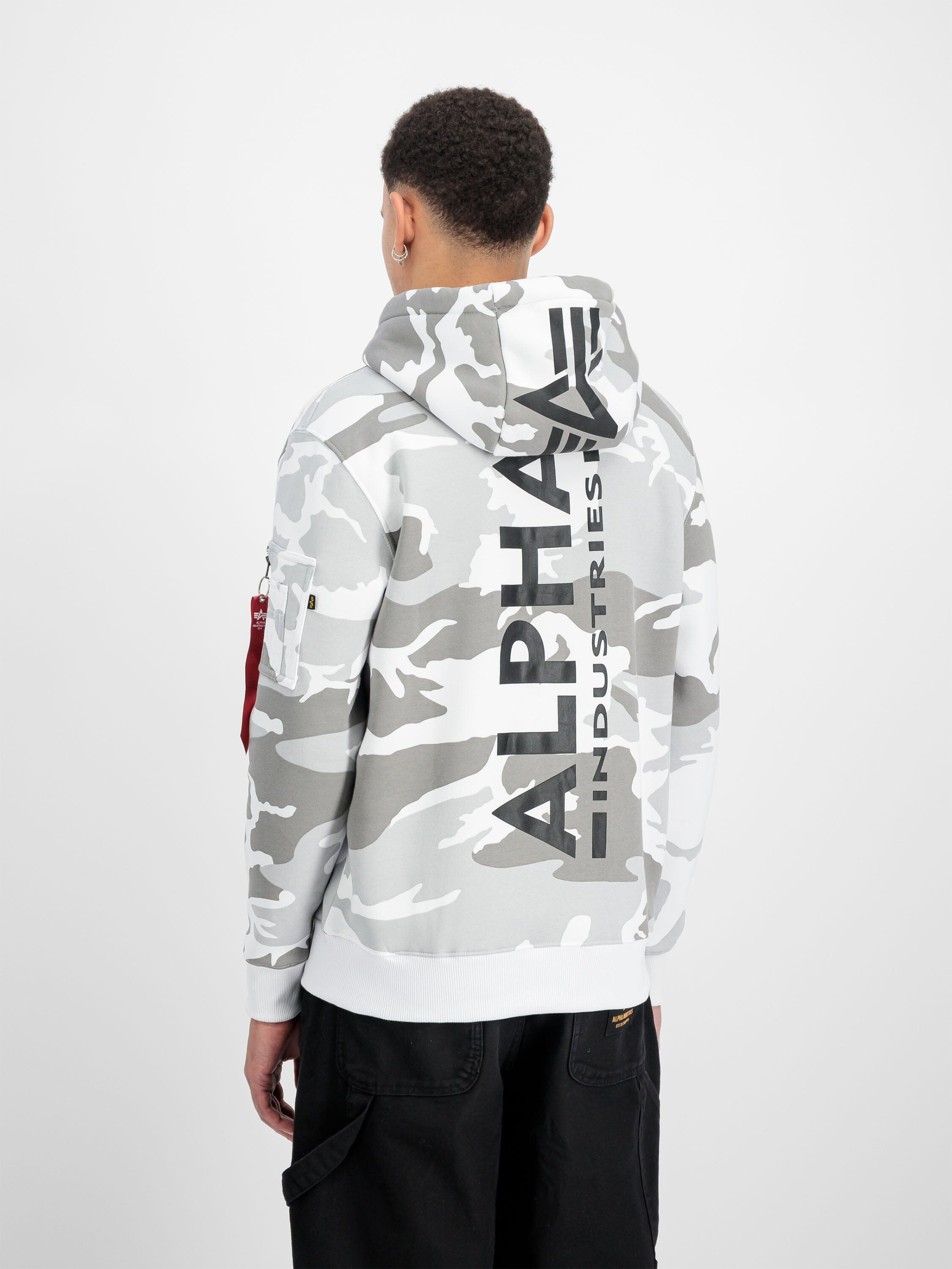 BACKPRINT CAMO HOODIE SWEATS Alpha Industries 