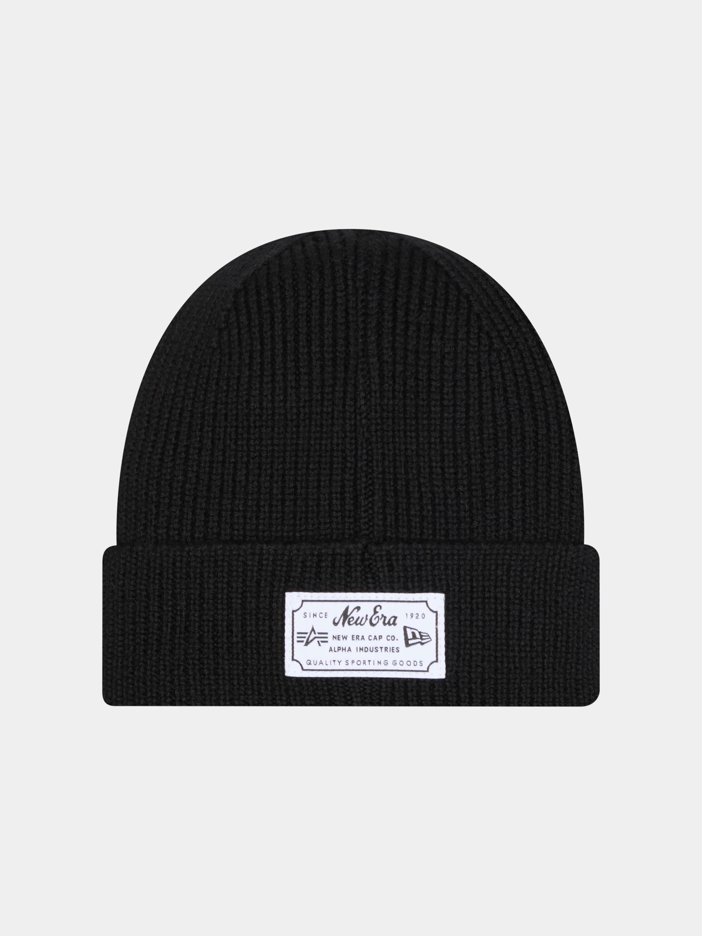 帽子 fragment mini Logo Beanie Baltimore Ravens X Alpha X New Era Short Cuff Beanie | Alpha