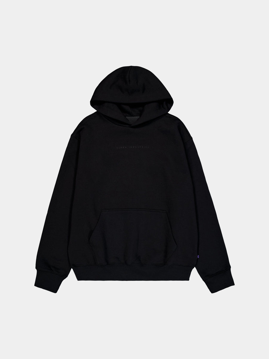 BASE HOODIE TOP Alpha Industries BLACK XS 