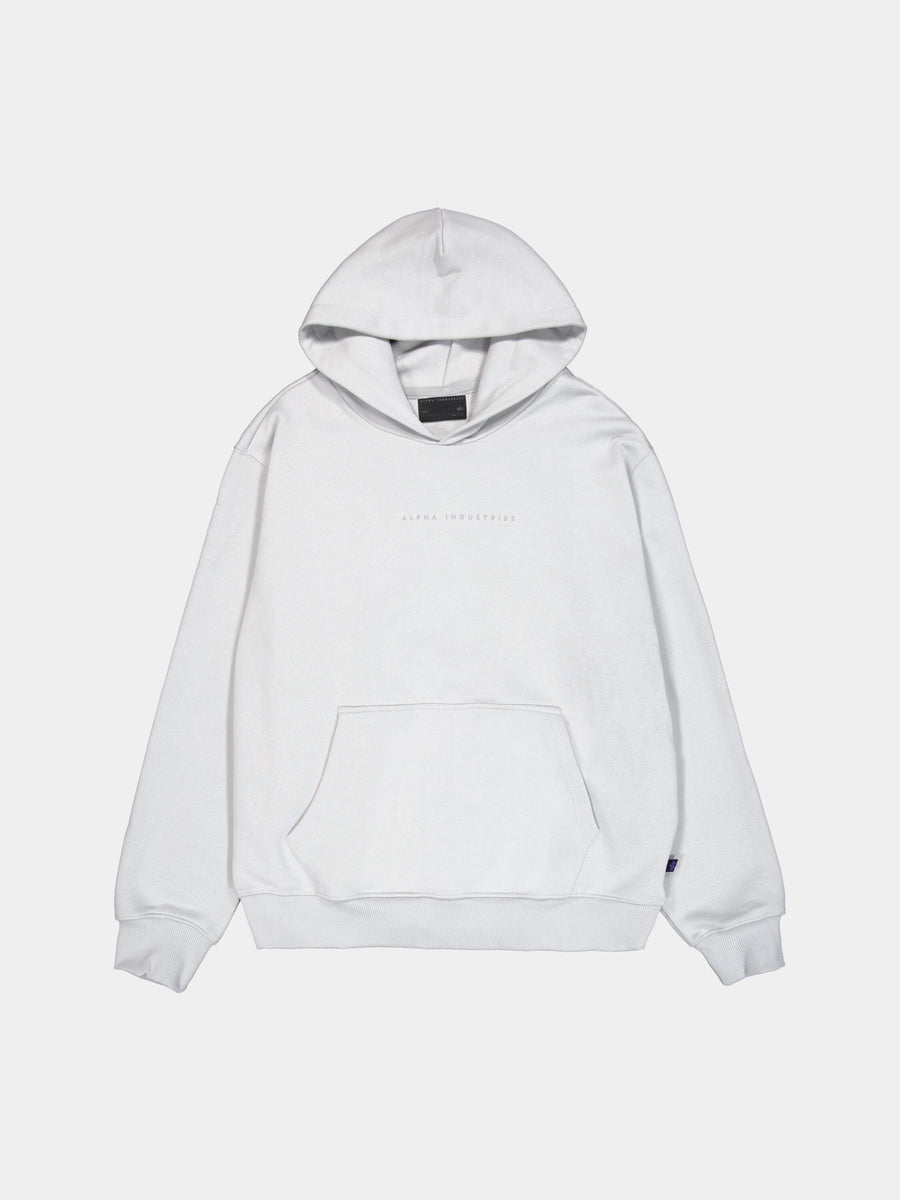 BASE HOODIE TOP Alpha Industries PASTEL GRAY XS 