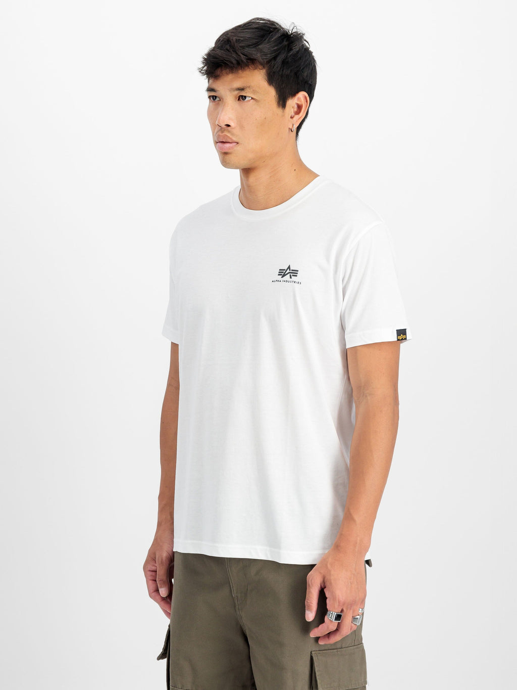 BASIC SMALL LOGO T-SHIRT 2 PACK T-SHIRT Alpha Industries 