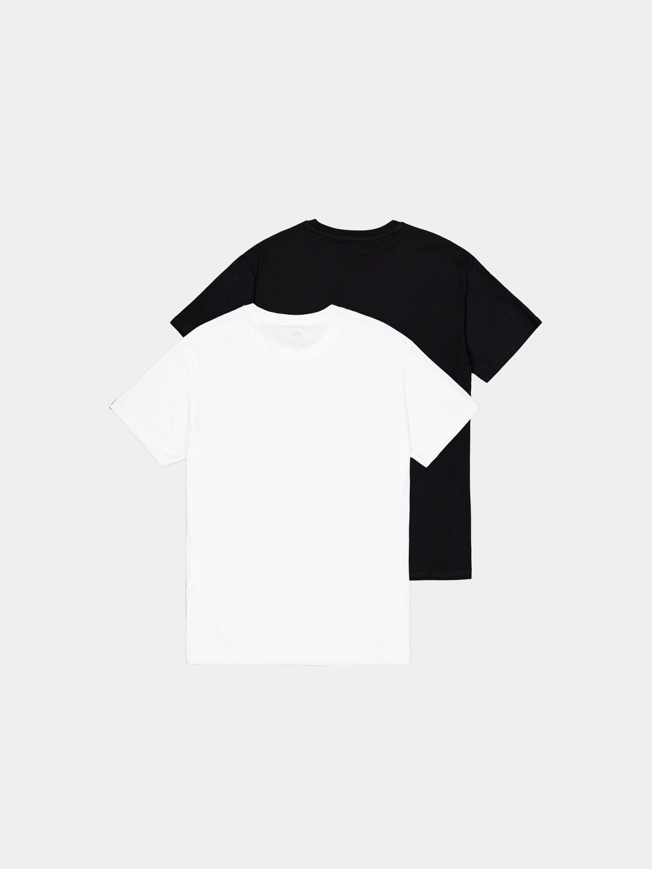 BASIC SMALL LOGO T-SHIRT 2 PACK T-SHIRT Alpha Industries 