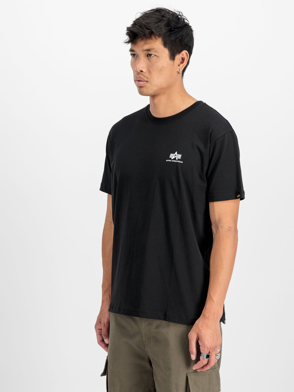 BASIC SMALL LOGO T-SHIRT 2 PACK T-SHIRT Alpha Industries 