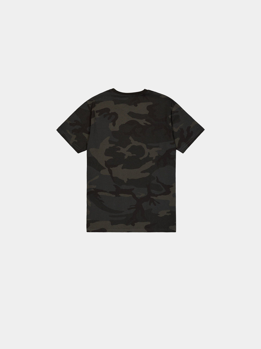 BASIC SMALL LOGO T-SHIRT CAMO T-SHIRT Alpha Industries 