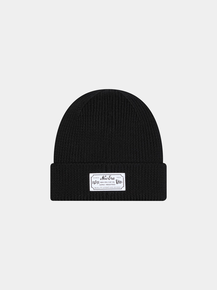 BOSTON BRUINS X ALPHA X NEW ERA SHORT CUFF BEANIE ACCESSORY Alpha Industries 
