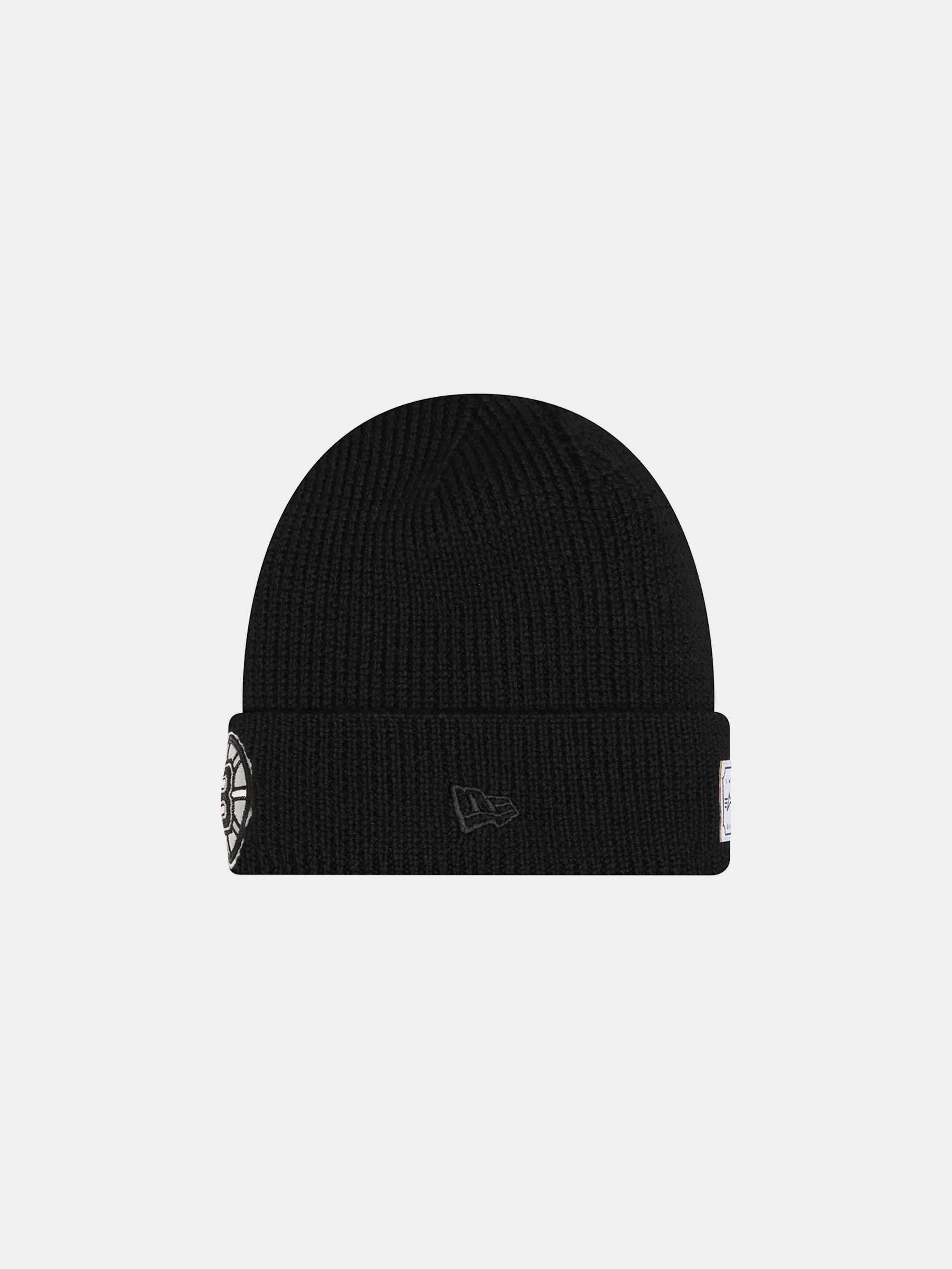 BOSTON BRUINS X ALPHA X NEW ERA SHORT CUFF BEANIE ACCESSORY Alpha Industries 