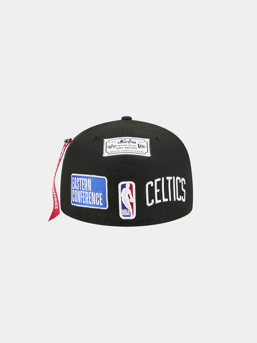 BOSTON CELTICS X ALPHA X NEW ERA 59FIFTY FITTED CAP ACCESSORY Alpha Industries 