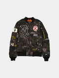 BOSTON RED SOX X ALPHA X NEW ERA MA-1 BOMBER JACKET (BLACK CAMO) OUTERWEAR Alpha Industries BLACK S 