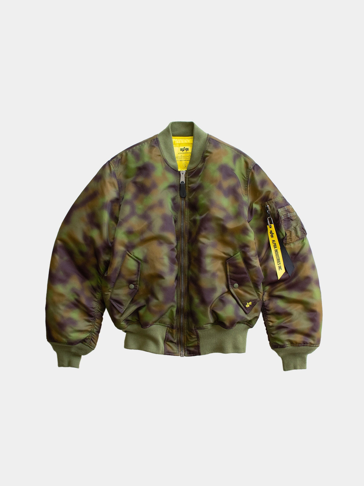 Brain Child x Alpha MA-1 Bomber Jacket - Flat front