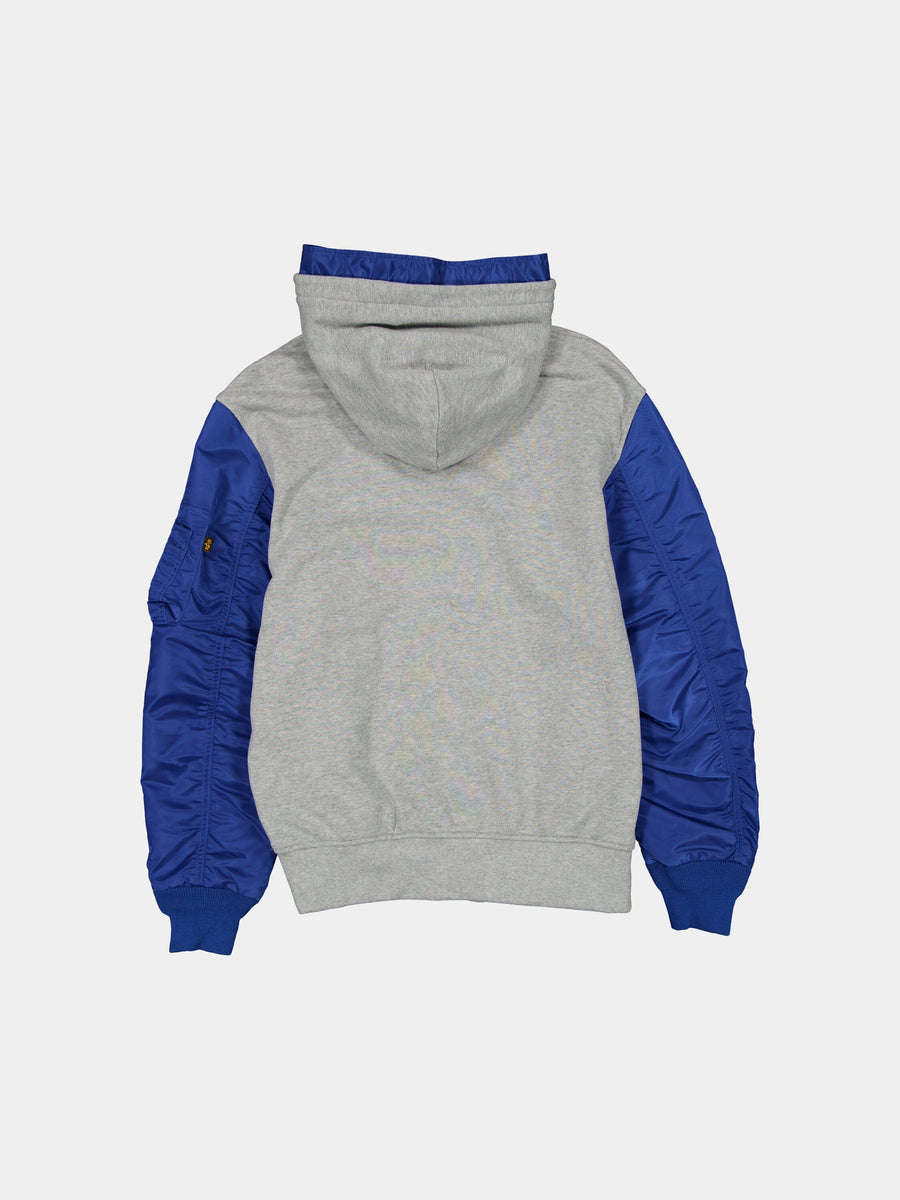 BROOKLYN DODGERS X ALPHA X NEW ERA MA-1 ZIP UP HOODIE OUTERWEAR Alpha Industries 