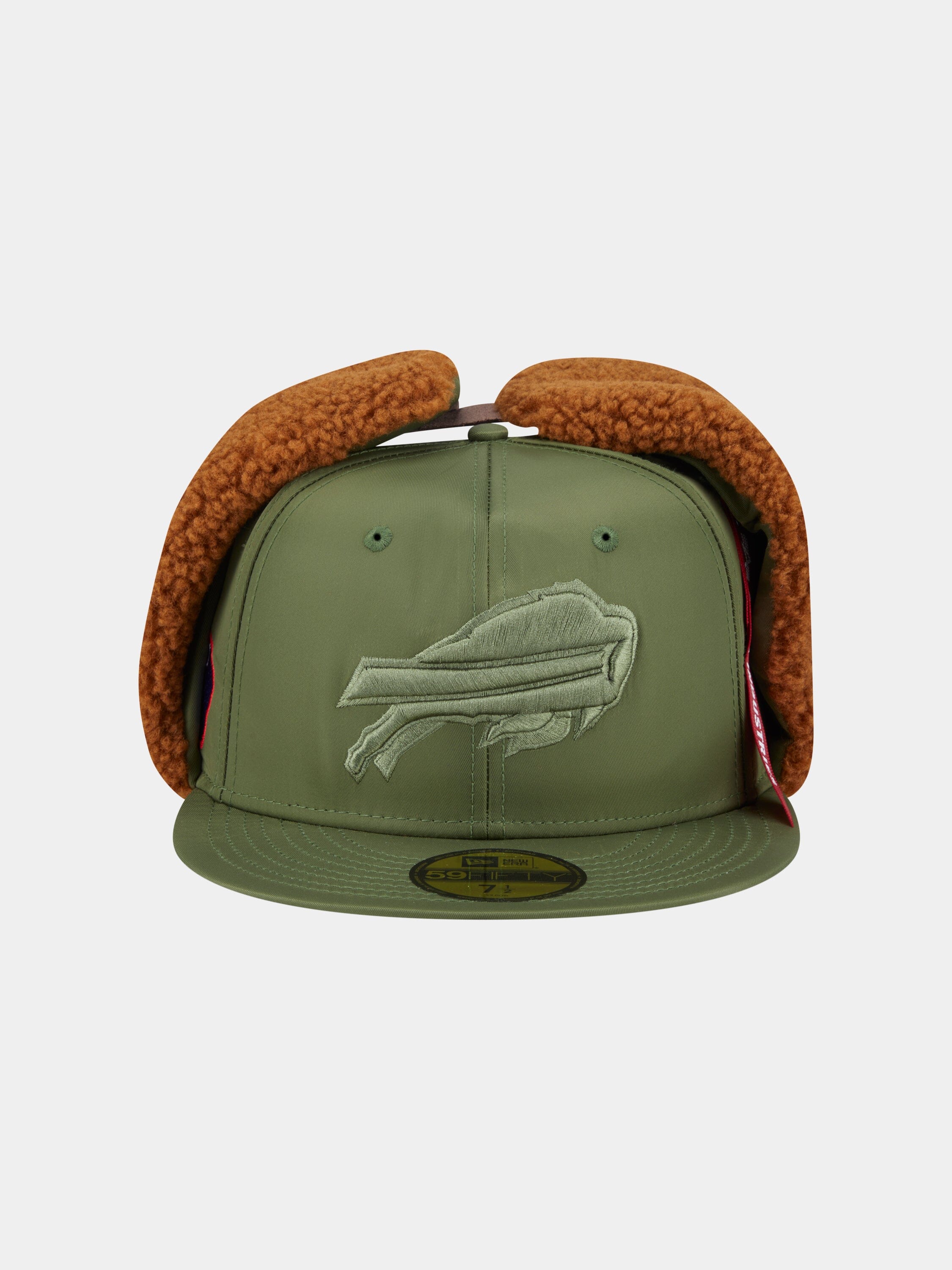 BUFFALO BILLS X ALPHA X NEW ERA 5950 DOG EAR CAP (GREEN) ACCESSORY Alpha Industries 
