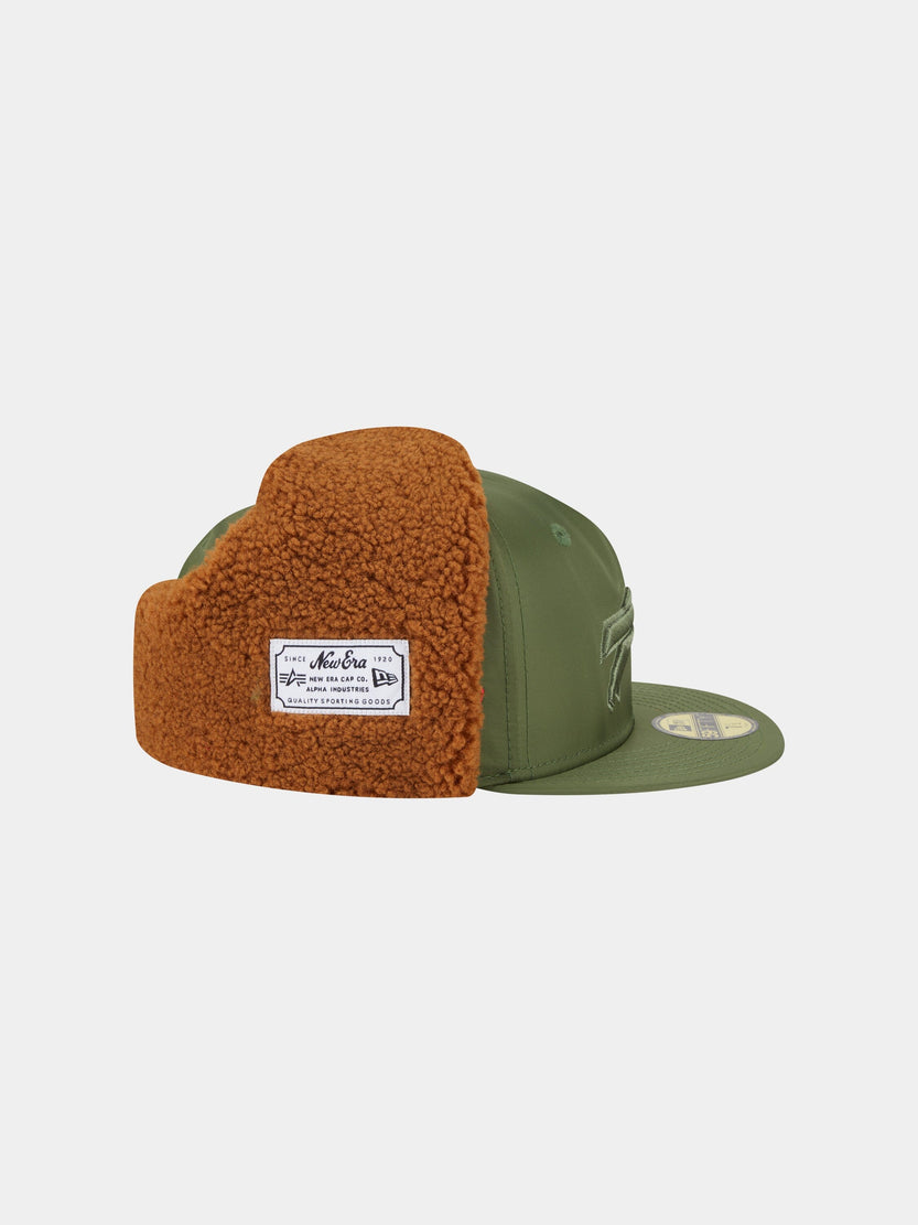 BUFFALO BILLS X ALPHA X NEW ERA 5950 DOG EAR CAP (GREEN) ACCESSORY Alpha Industries 