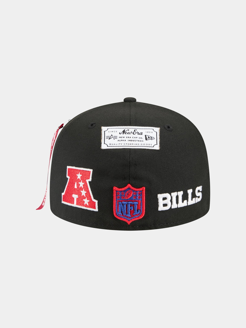 BUFFALO BILLS X ALPHA X NEW ERA 59FIFTY FITTED CAP ACCESSORY Alpha Industries 