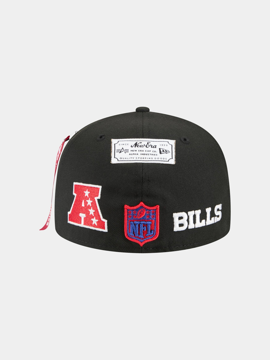 BUFFALO BILLS X ALPHA X NEW ERA 59FIFTY FITTED CAP ACCESSORY Alpha Industries 