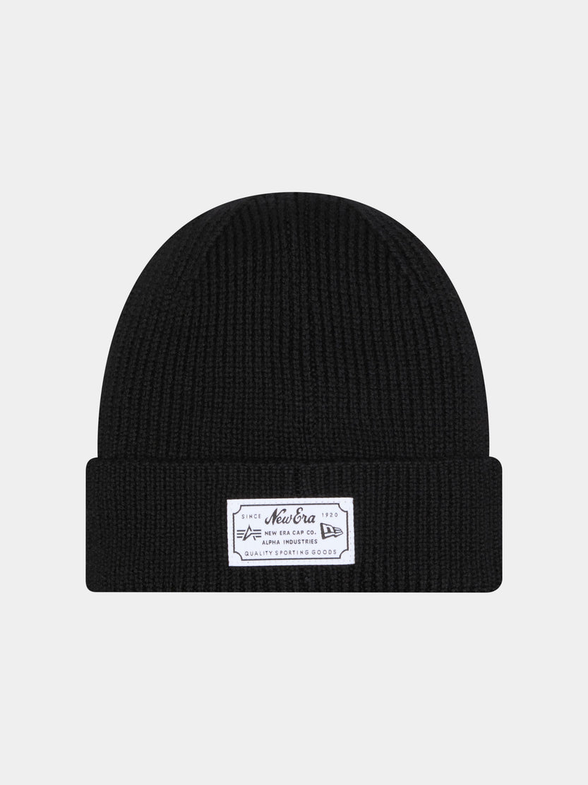 BUFFALO BILLS X ALPHA X NEW ERA SHORT CUFF BEANIE ACCESSORY Alpha Industries 