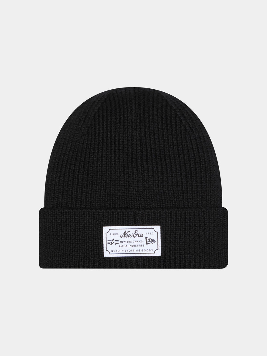 BUFFALO BILLS X ALPHA X NEW ERA SHORT CUFF BEANIE ACCESSORY Alpha Industries 