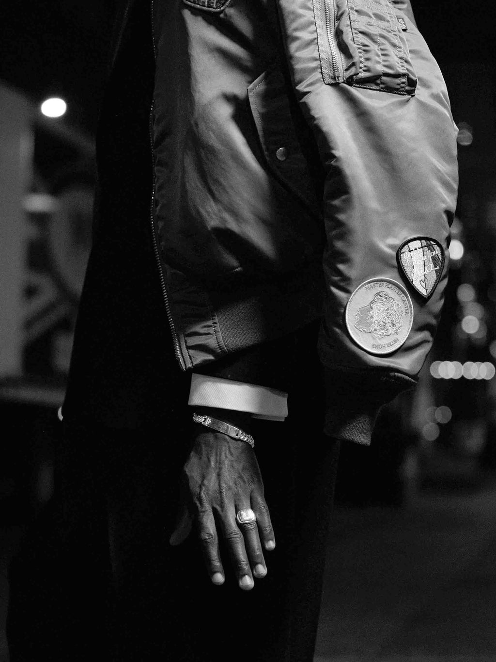 BUNNEY X ALPHA MA-1 BOMBER JACKET COLLAB COLLAB 