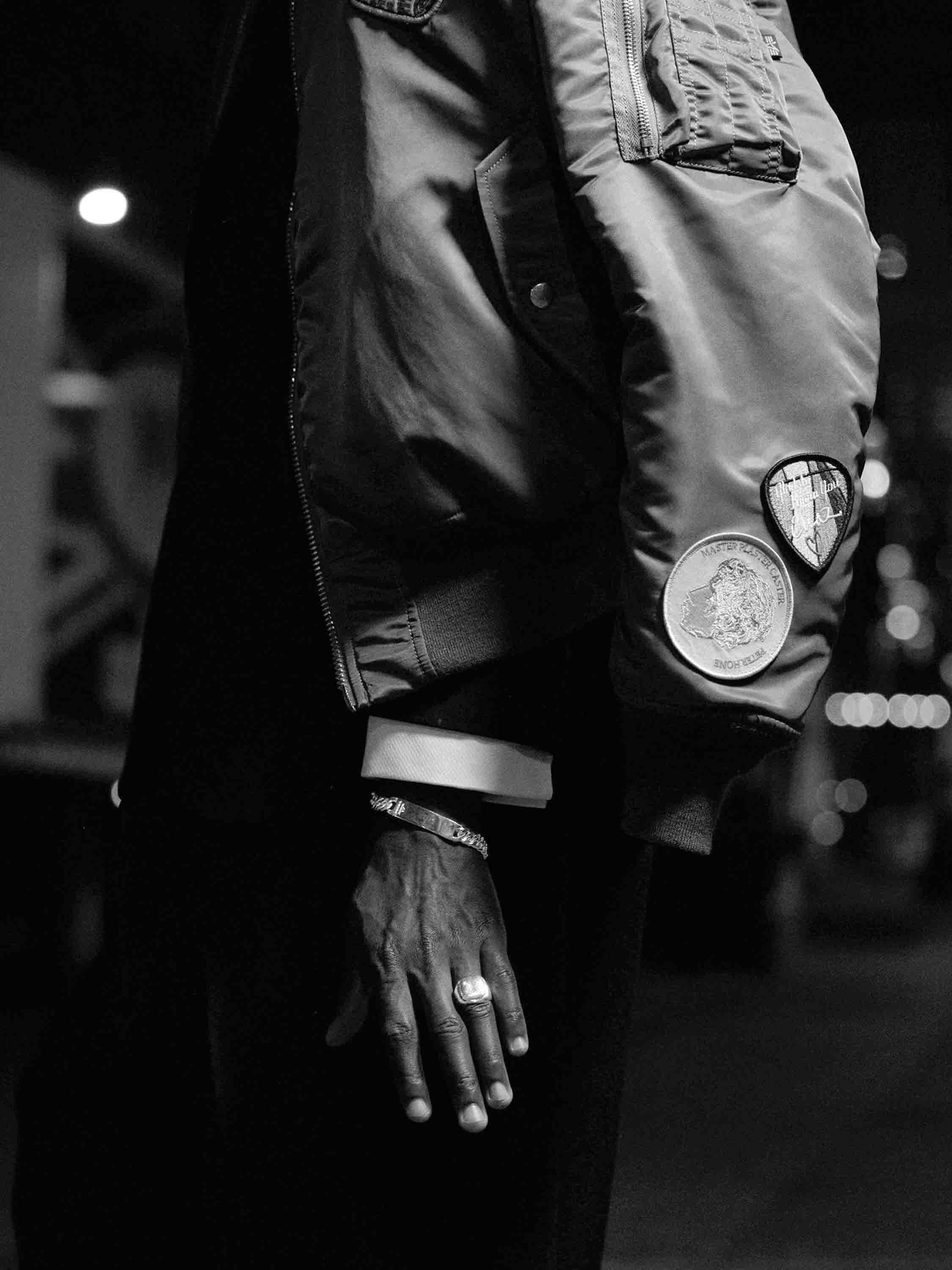 BUNNEY X ALPHA MA-1 BOMBER JACKET COLLAB COLLAB 
