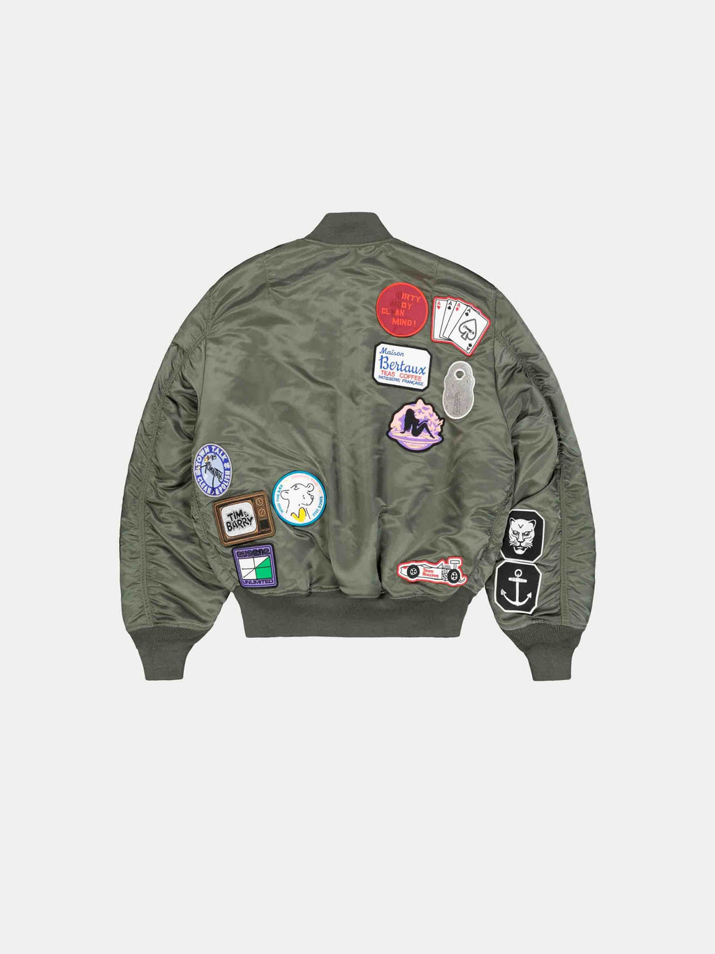 BUNNEY X ALPHA MA-1 BOMBER JACKET COLLAB COLLAB 