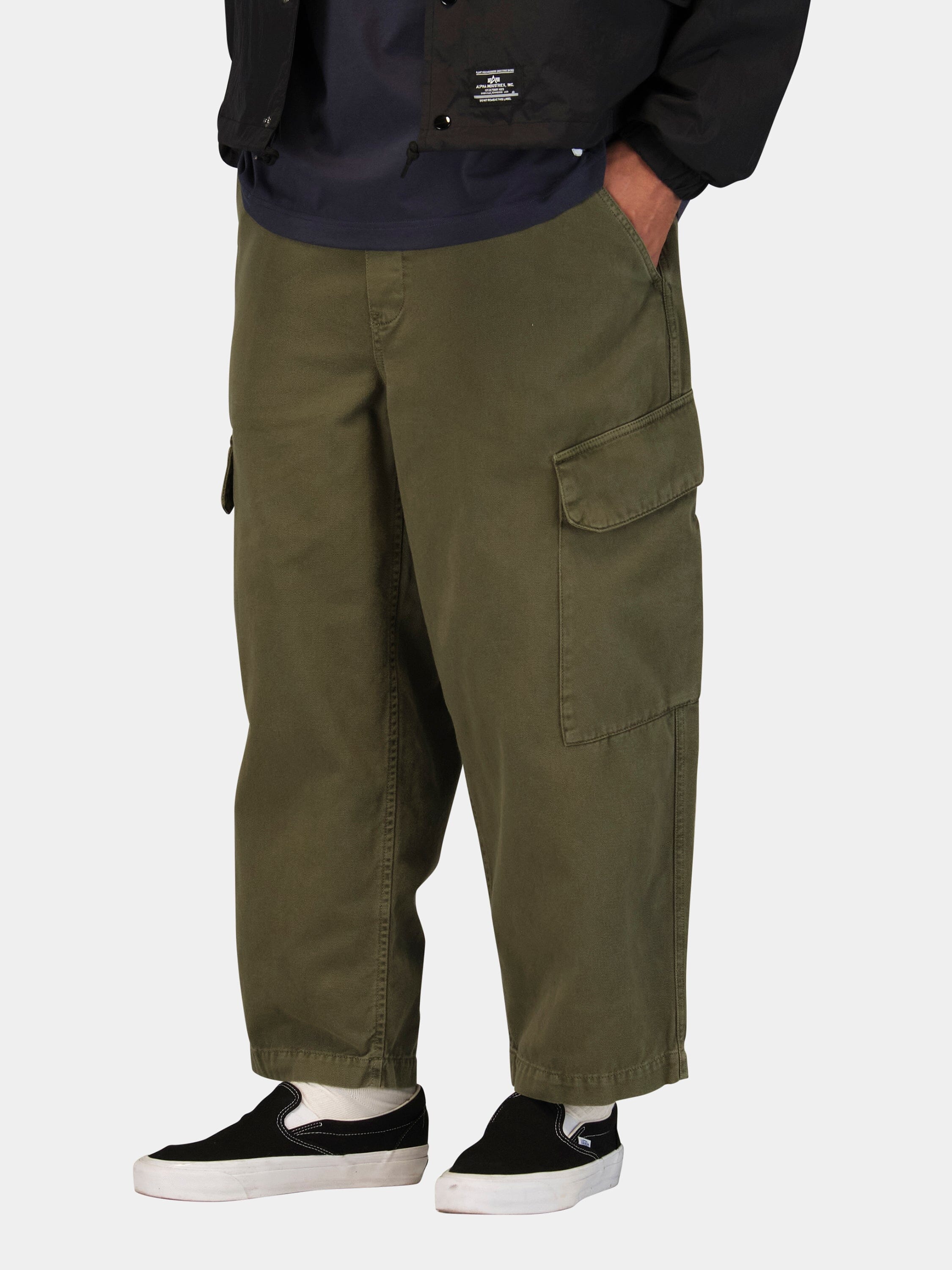 CARGO COTTON PANT BOTTOMS Alpha Industries 