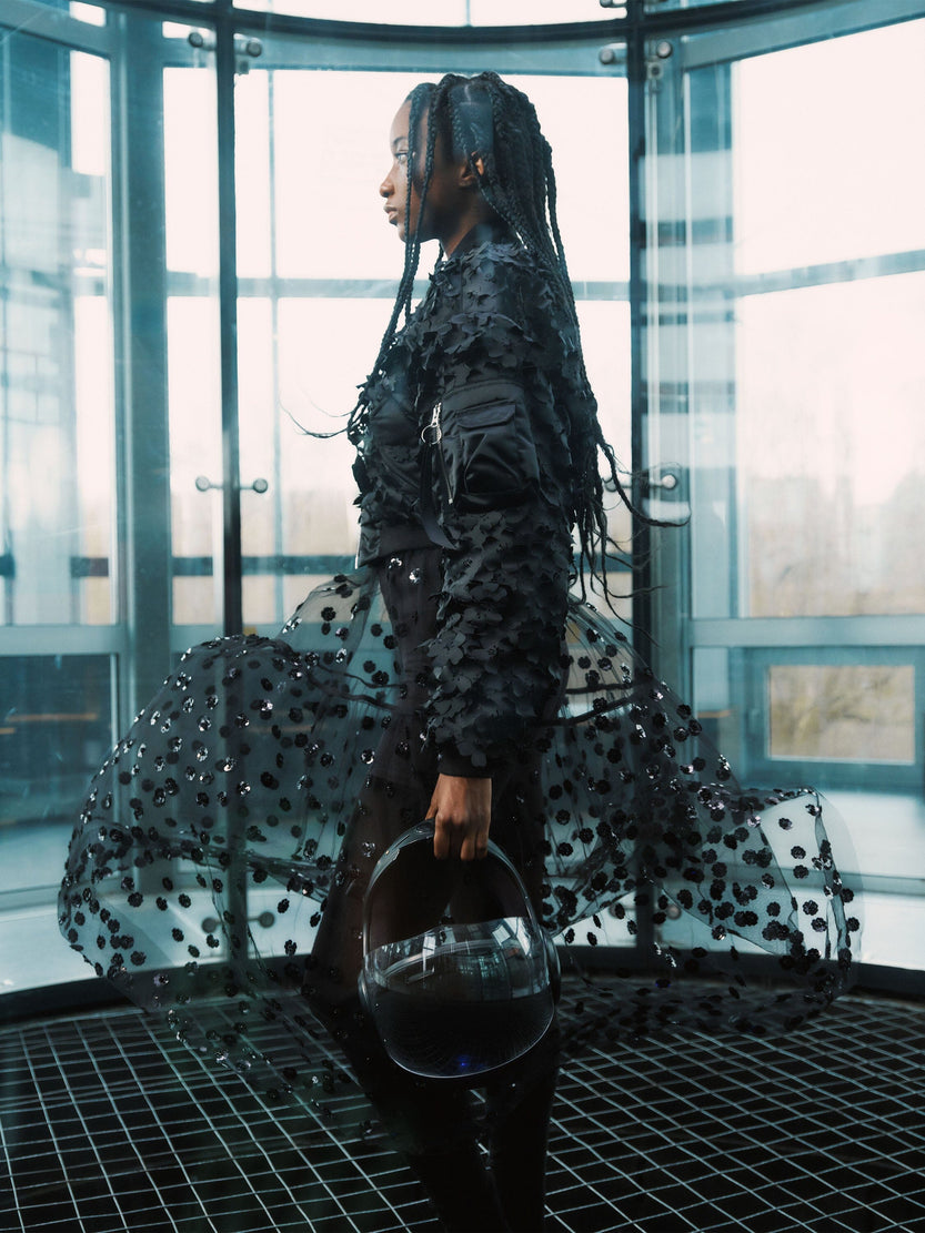 CECILIE BAHNSEN X ALPHA MA-1 CR LASER CUT COLLAB Alpha Industries 