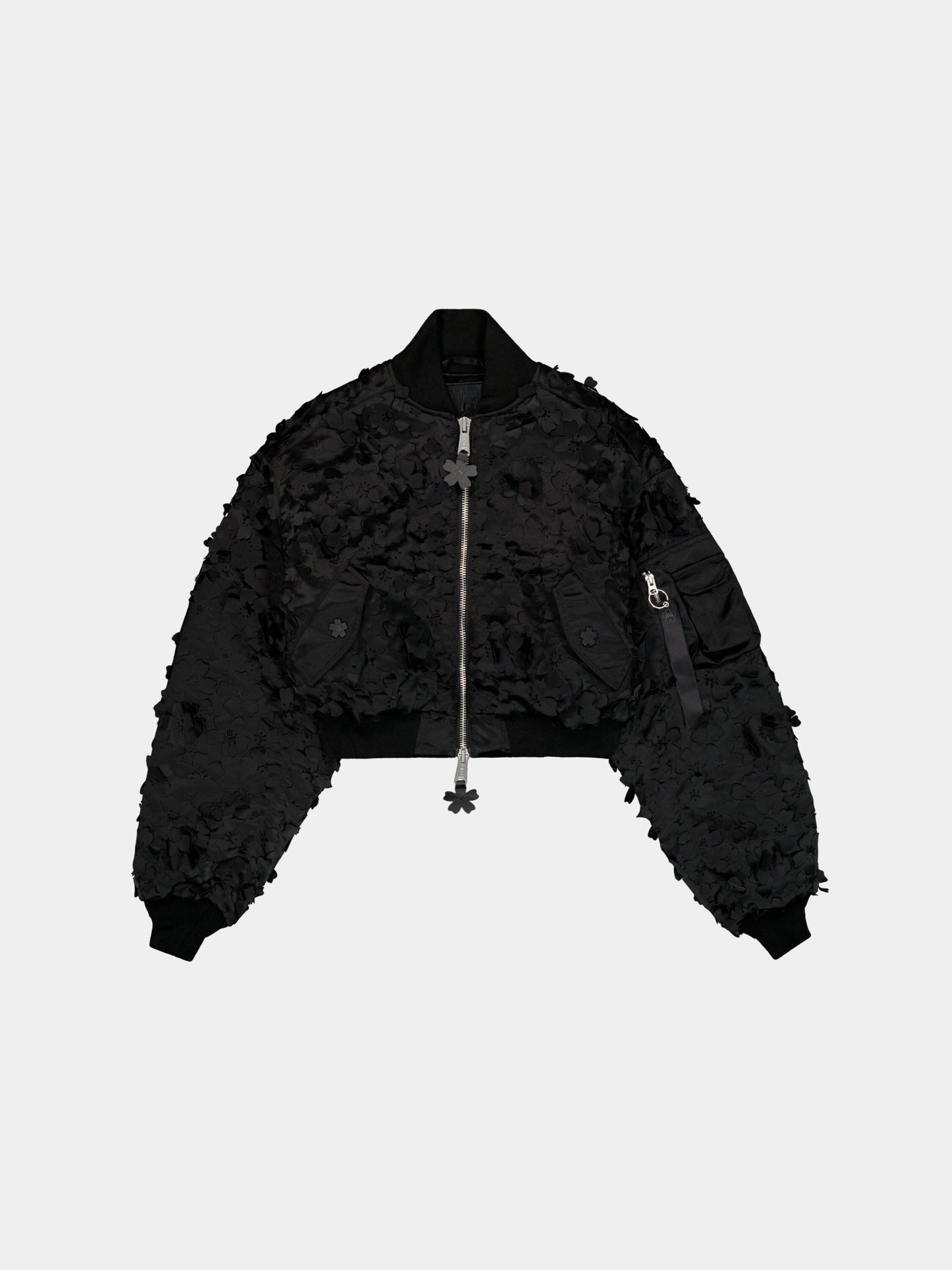 CECILIE BAHNSEN X ALPHA MA-1 CR LASER CUT COLLAB Alpha Industries BLACK XXS 