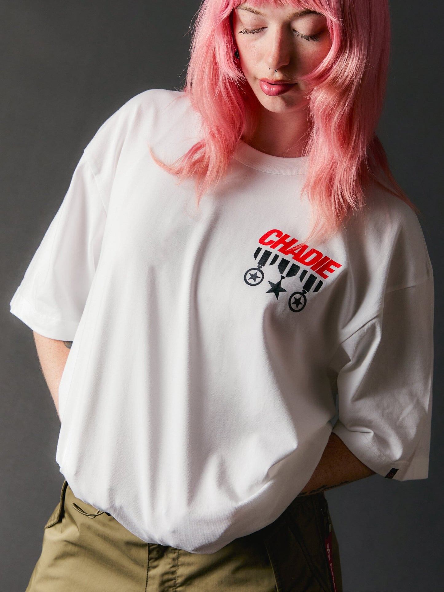 CHADIE X ALPHA CHOPPER TEE COLLAB Alpha Industries 