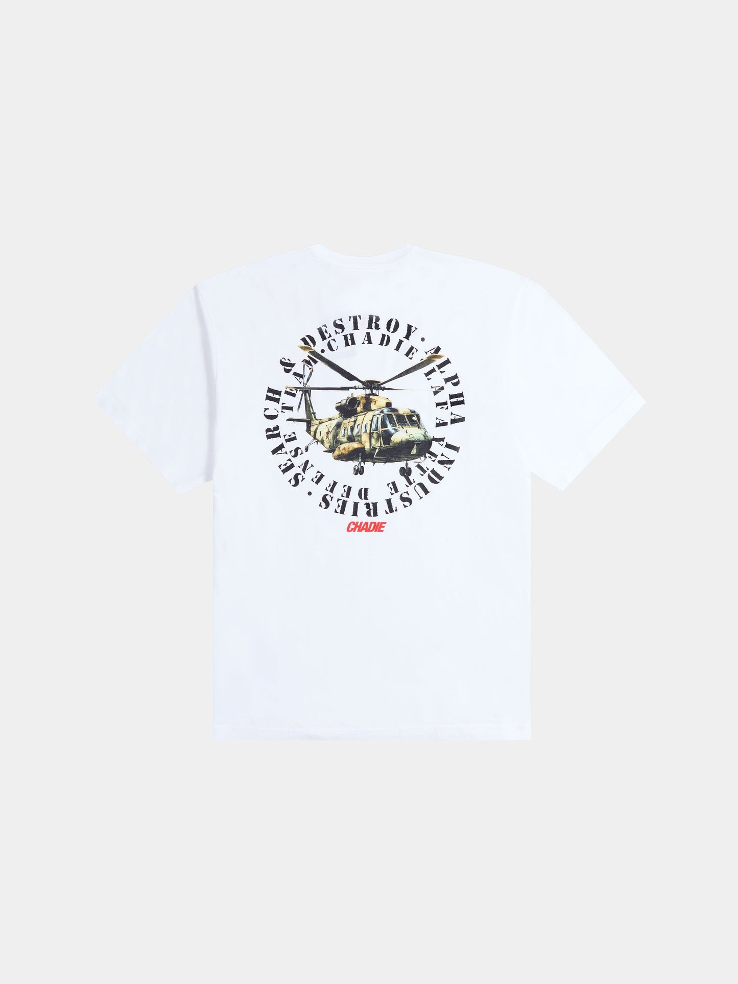 CHADIE X ALPHA CHOPPER TEE COLLAB Alpha Industries 
