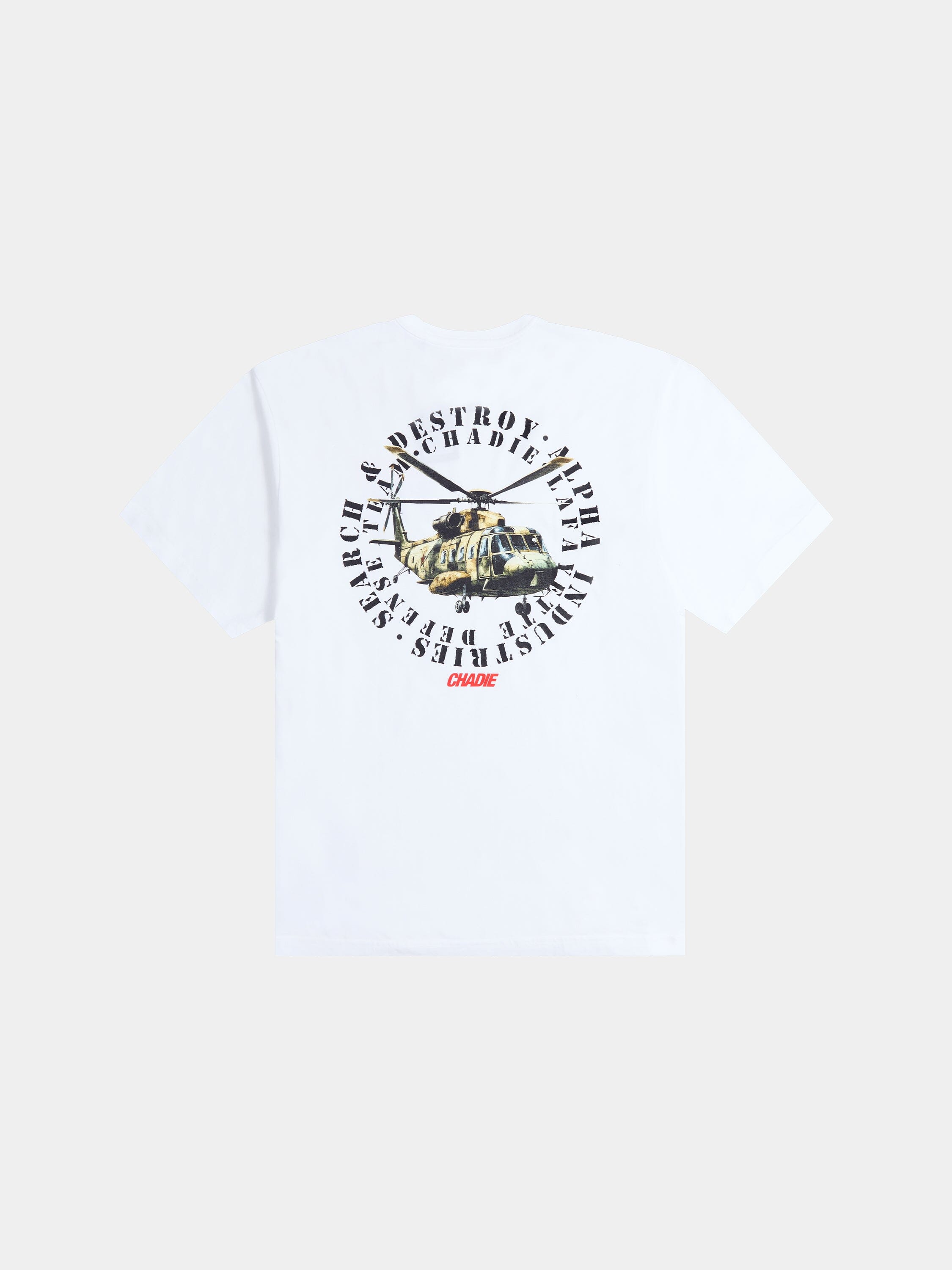 CHADIE X ALPHA CHOPPER TEE COLLAB Alpha Industries 