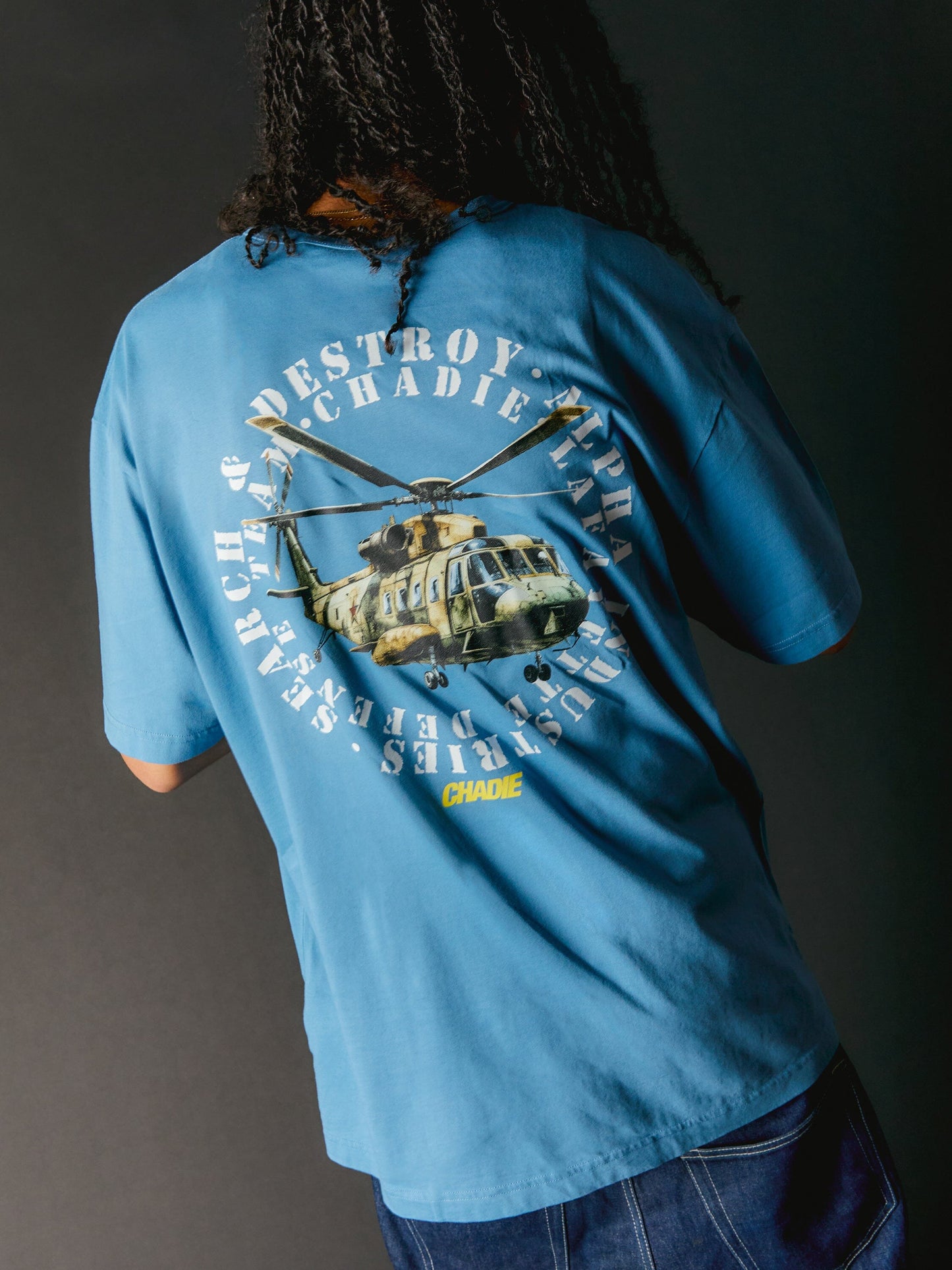 CHADIE X ALPHA CHOPPER TEE COLLAB Alpha Industries 