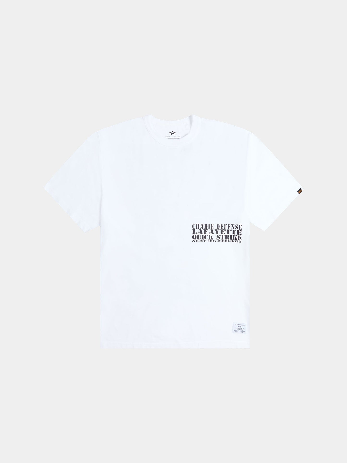 CHADIE X ALPHA SONAR TEE COLLAB Alpha Industries 