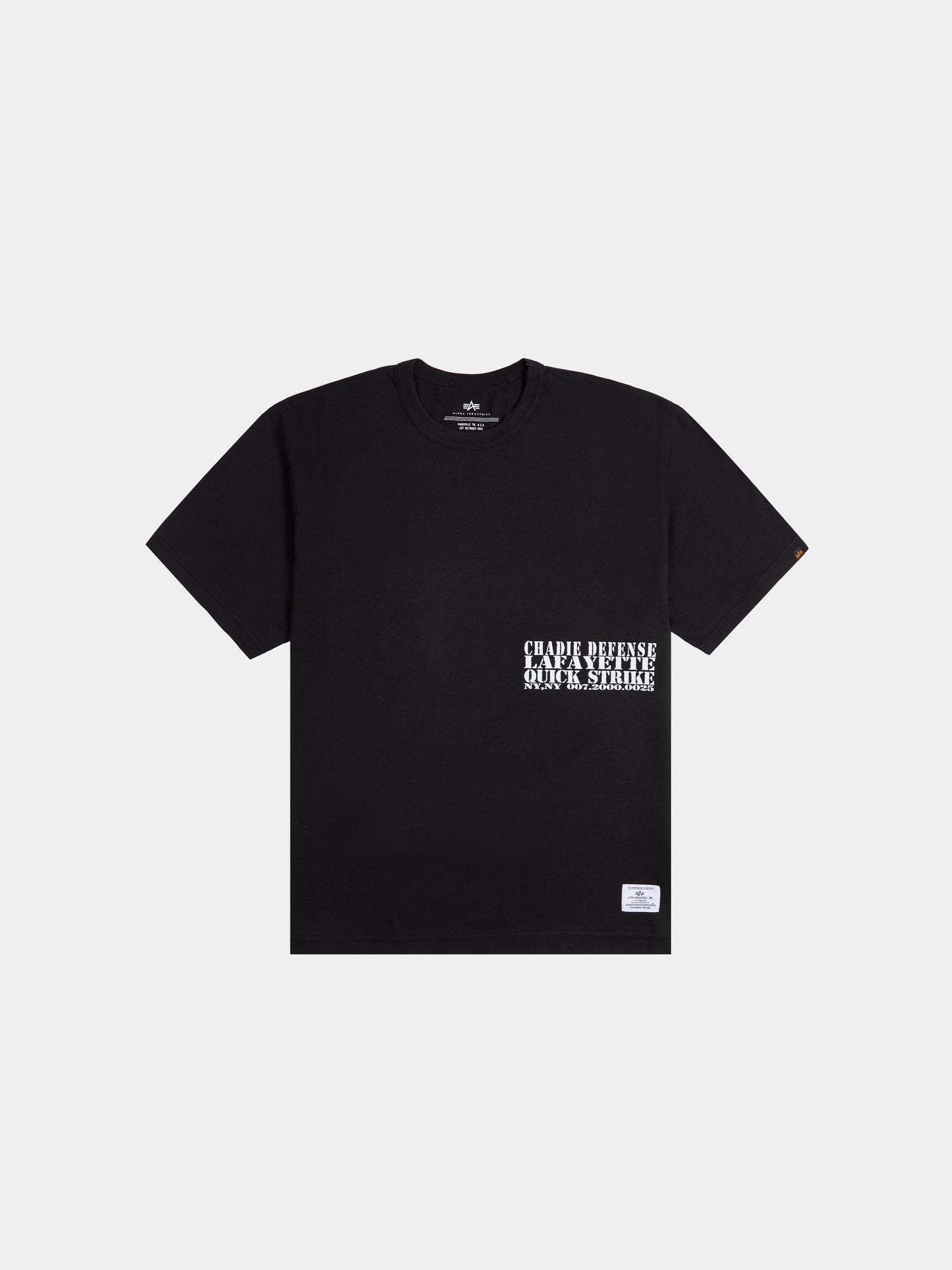 CHADIE X ALPHA SONAR TEE COLLAB Alpha Industries 