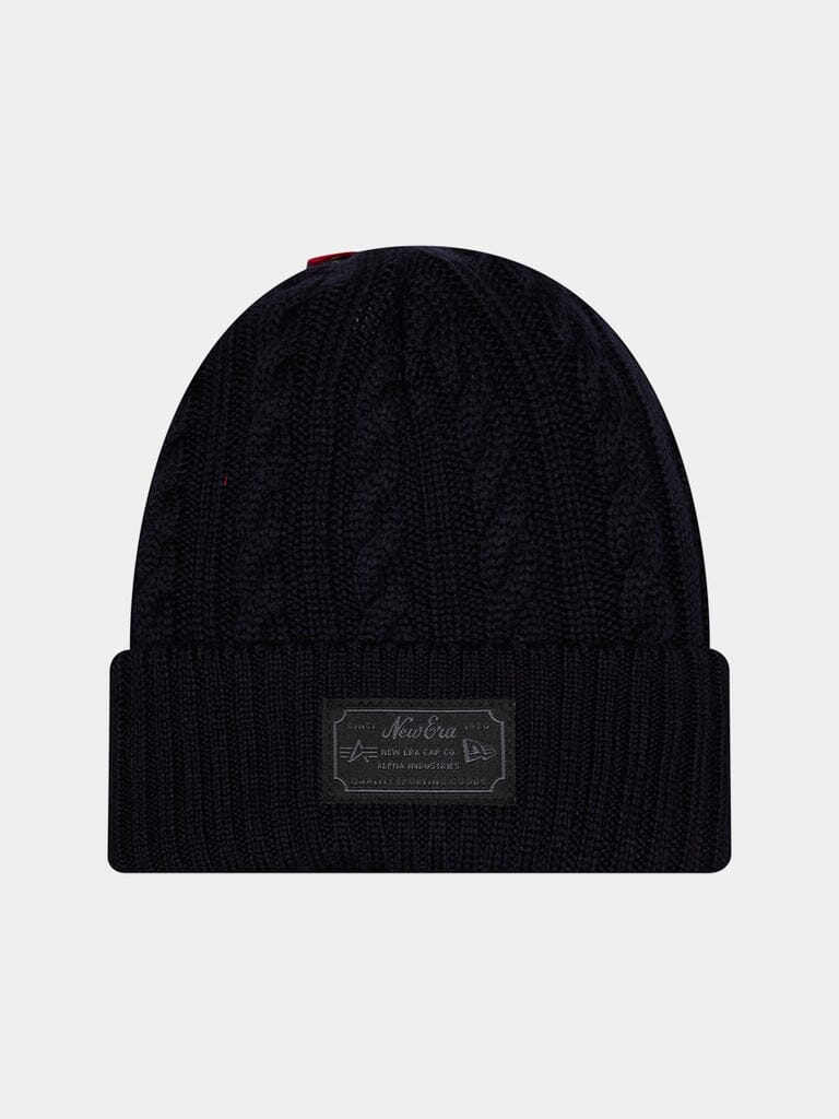 CHICAGO BEARS X ALPHA X NEW ERA SHORT CUFF KNIT BEANIE ACCESSORY Alpha Industries 
