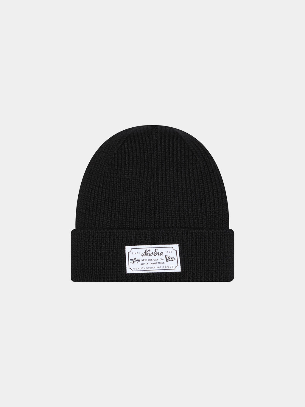CHICAGO BLACKHAWKS X ALPHA X NEW ERA SHORT CUFF BEANIE ACCESSORY Alpha Industries 