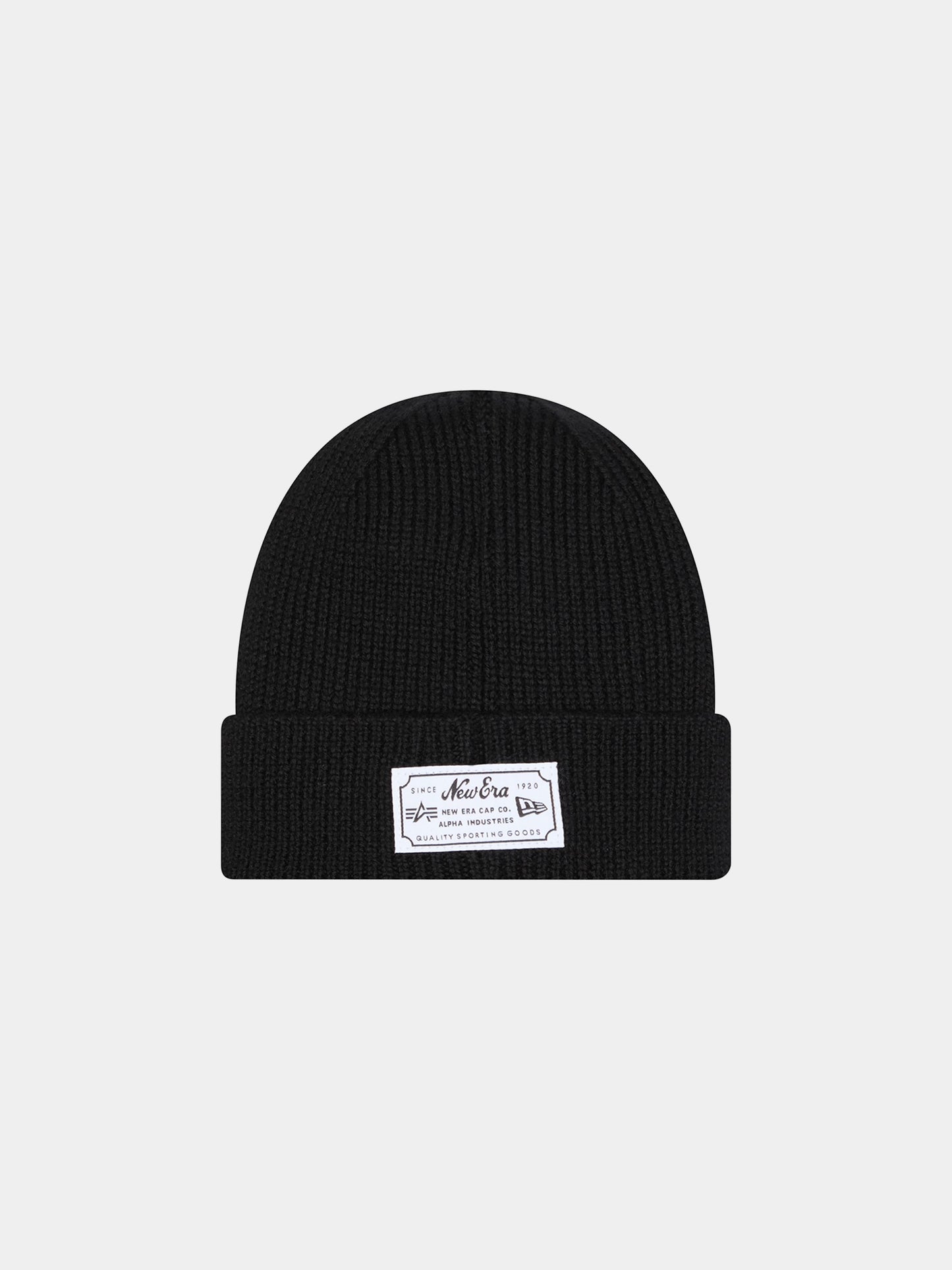 CHICAGO BLACKHAWKS X ALPHA X NEW ERA SHORT CUFF BEANIE ACCESSORY Alpha Industries 