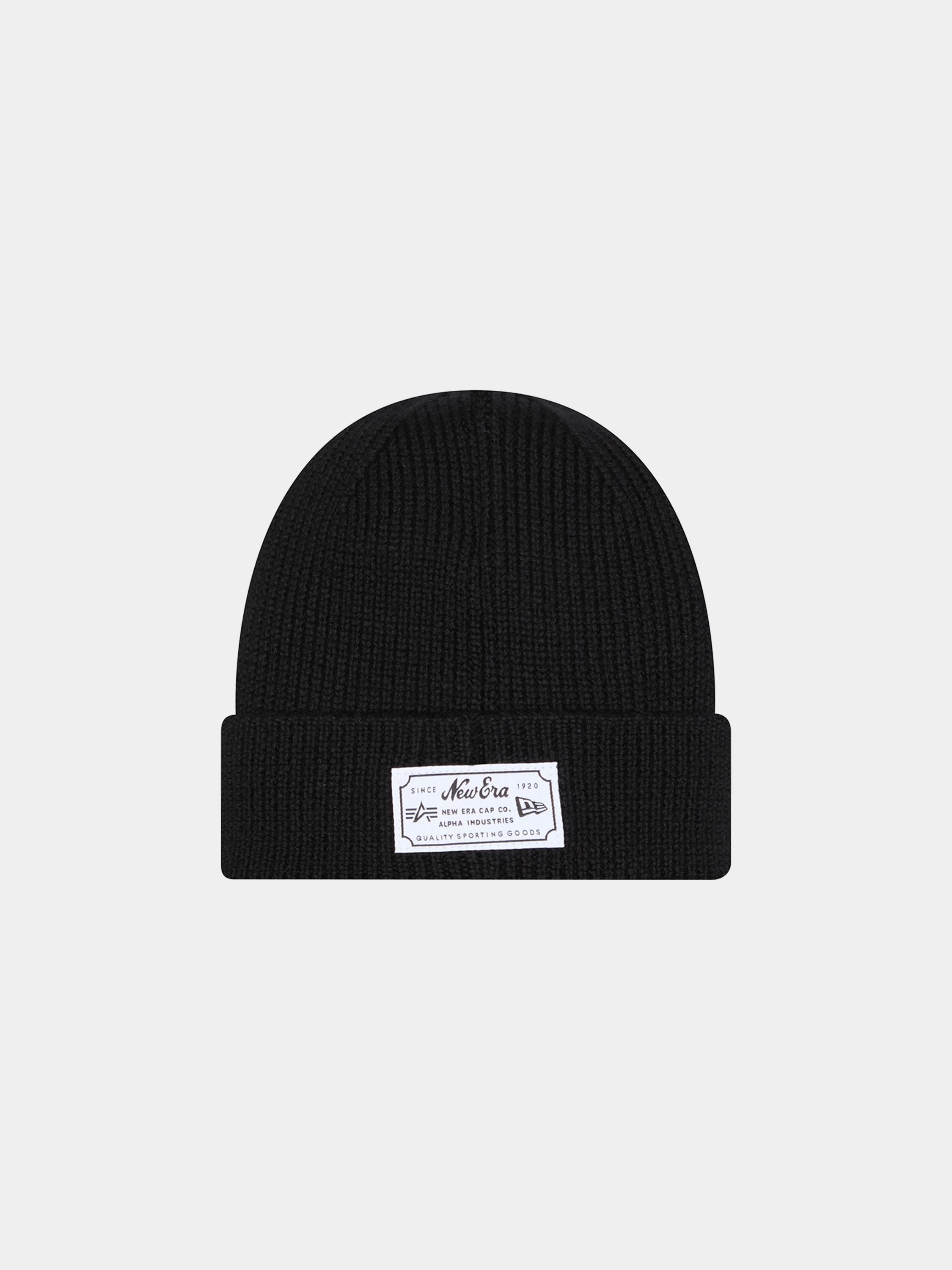 CHICAGO BLACKHAWKS X ALPHA X NEW ERA SHORT CUFF BEANIE ACCESSORY Alpha Industries 