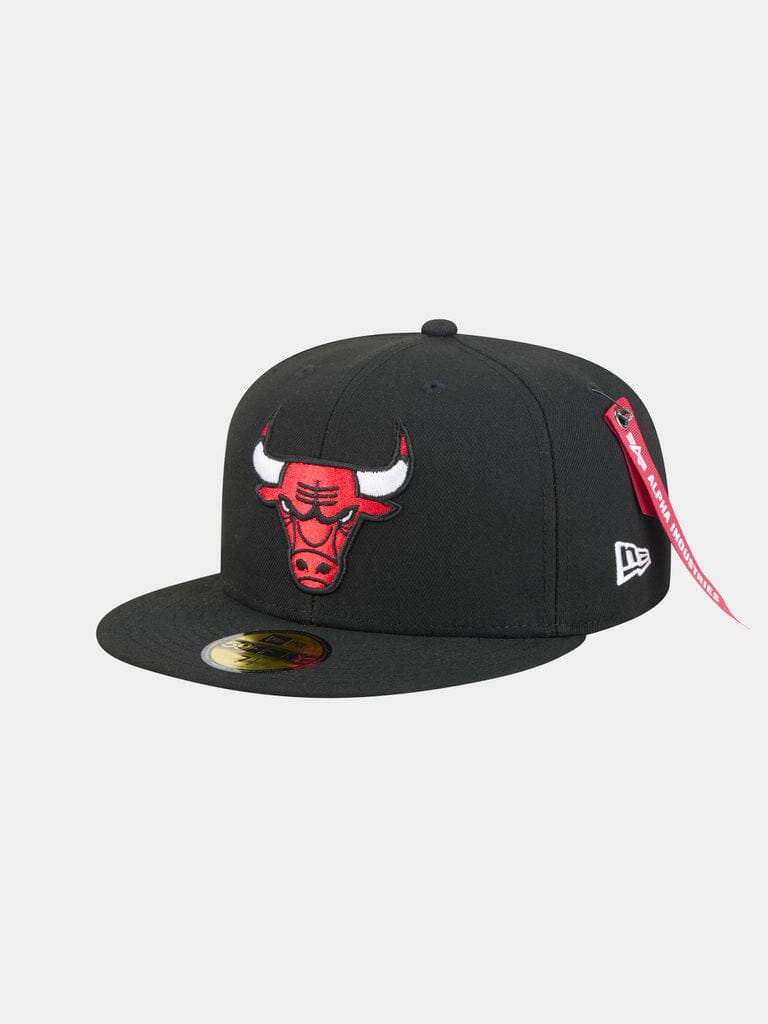 CHICAGO BULLS X ALPHA X NEW ERA 59FIFTY FITTED CAP ACCESSORY Alpha Industries 