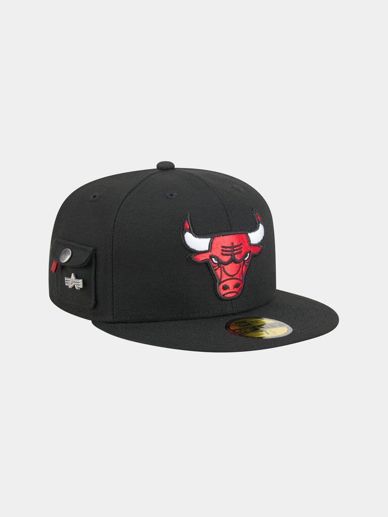CHICAGO BULLS X ALPHA X NEW ERA 59FIFTY FITTED CAP ACCESSORY Alpha Industries 