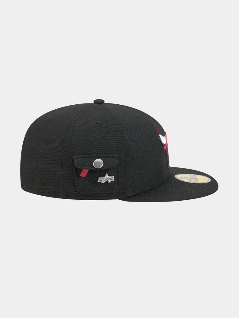 CHICAGO BULLS X ALPHA X NEW ERA 59FIFTY FITTED CAP ACCESSORY Alpha Industries 