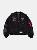 CHICAGO BULLS X ALPHA X NEW ERA MA-1 VEST OUTERWEAR Alpha Industries BLACK S 