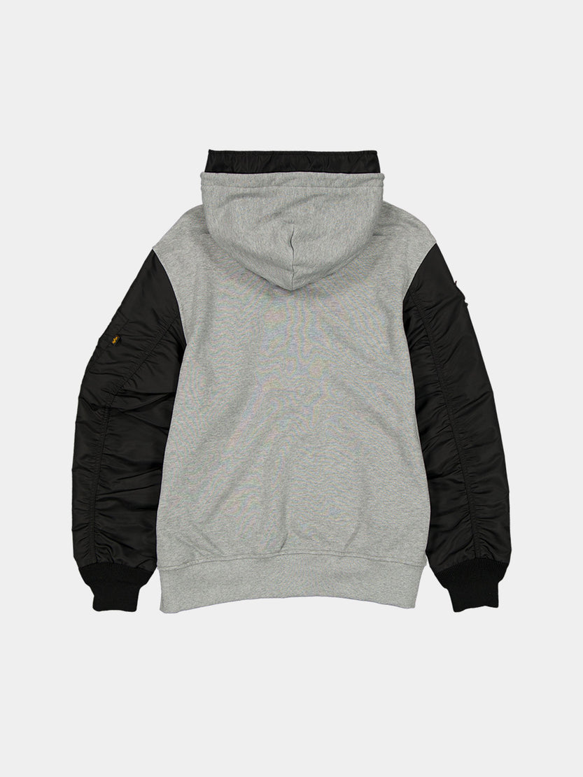 CHICAGO BULLS X ALPHA X NEW ERA MA-1 ZIP UP HOODIE OUTERWEAR Alpha Industries 