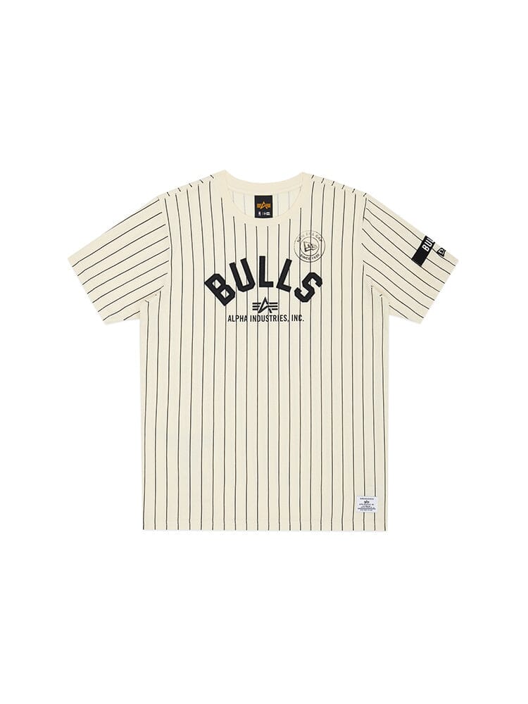 CHICAGO BULLS X Alpha X NEW ERA TEE | 알파 인더스트리 Alpha Industries,WHITE