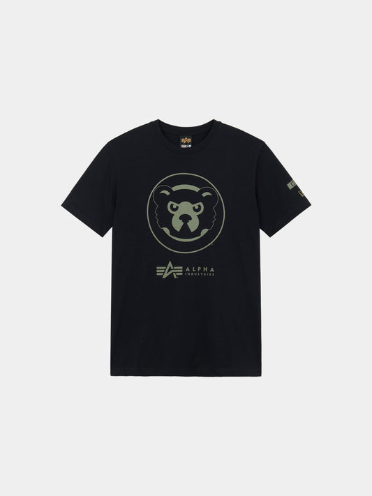 CHICAGO CUBS X ALPHA X NEW ERA T-SHIRT TOP Alpha Industries BLACK S 