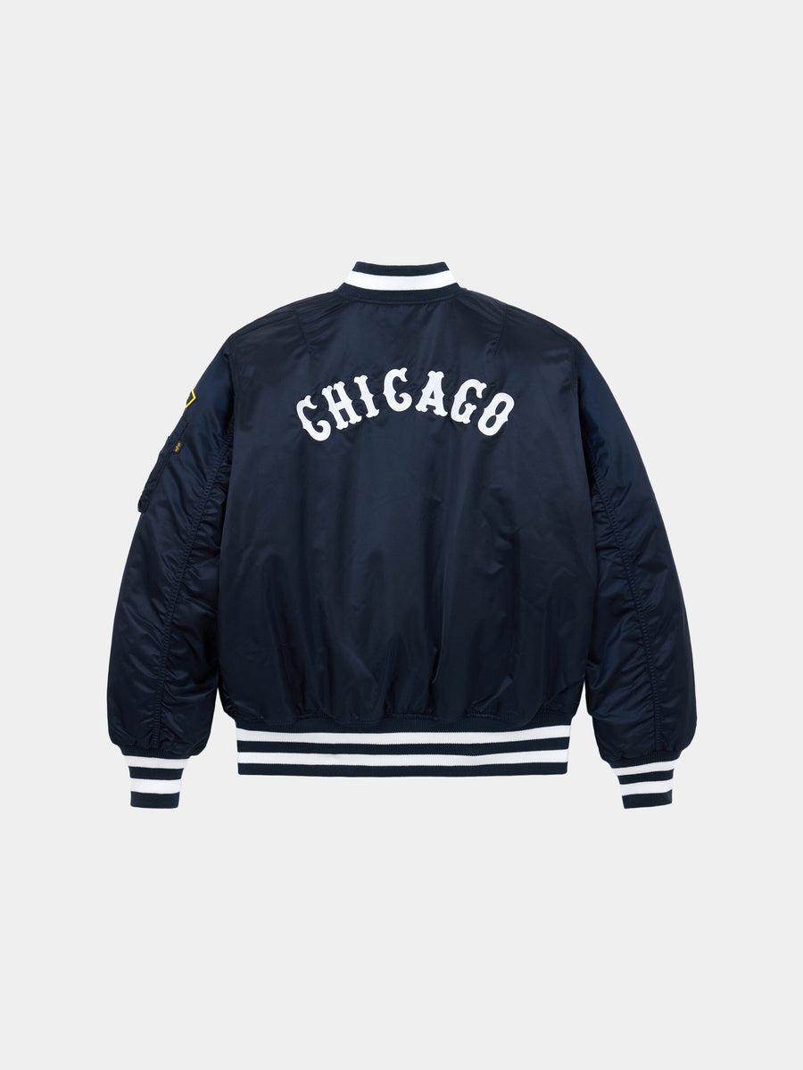 CHICAGO WHITE SOX X ALPHA X NEW ERA MA-1 BOMBER JACKET OUTERWEAR Alpha Industries 