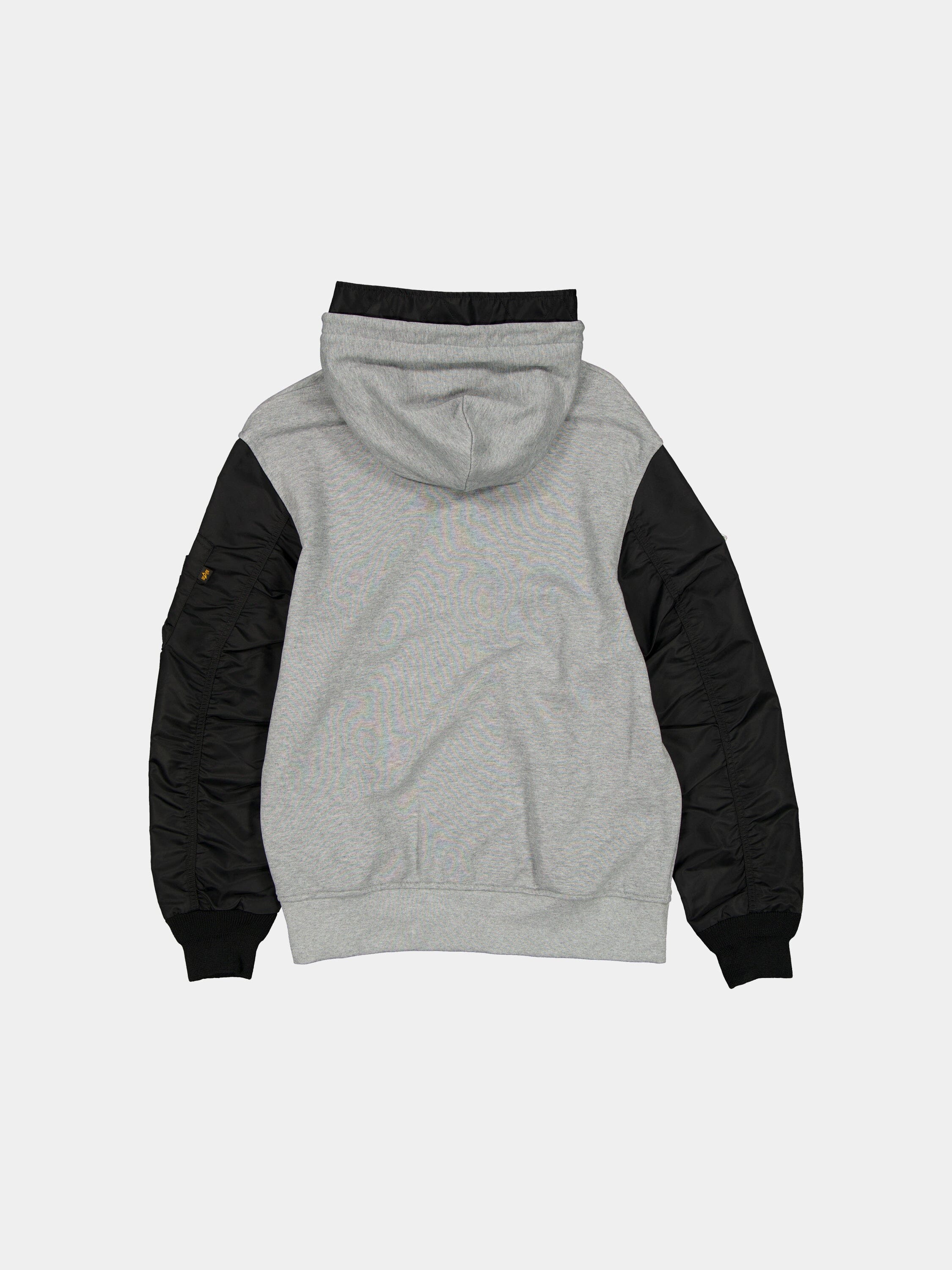 SWITCH ZIP JACKET M ブラック/グレー/ホワイト Chicago White Sox X Alpha X New Era MA-1 Zip-Up Hoodie | Alpha