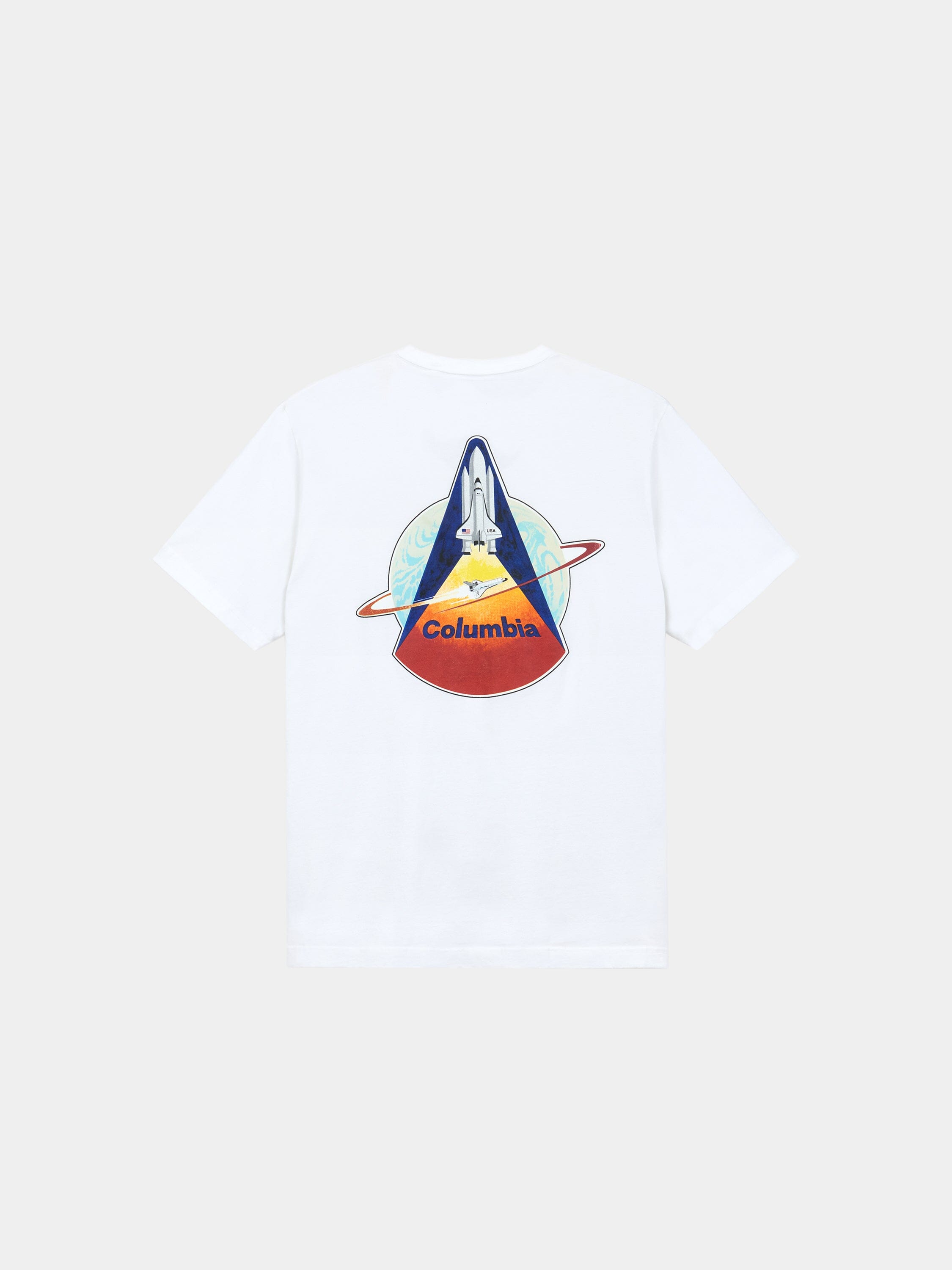 COLUMBIA STS-1 TEE TOP Alpha Industries WHITE S 