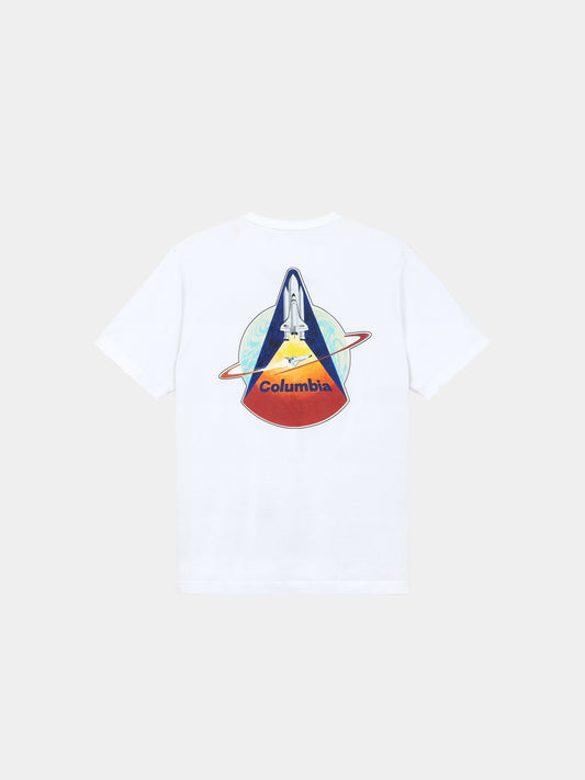 COLUMBIA STS-1 TEE TOP Alpha Industries WHITE S 