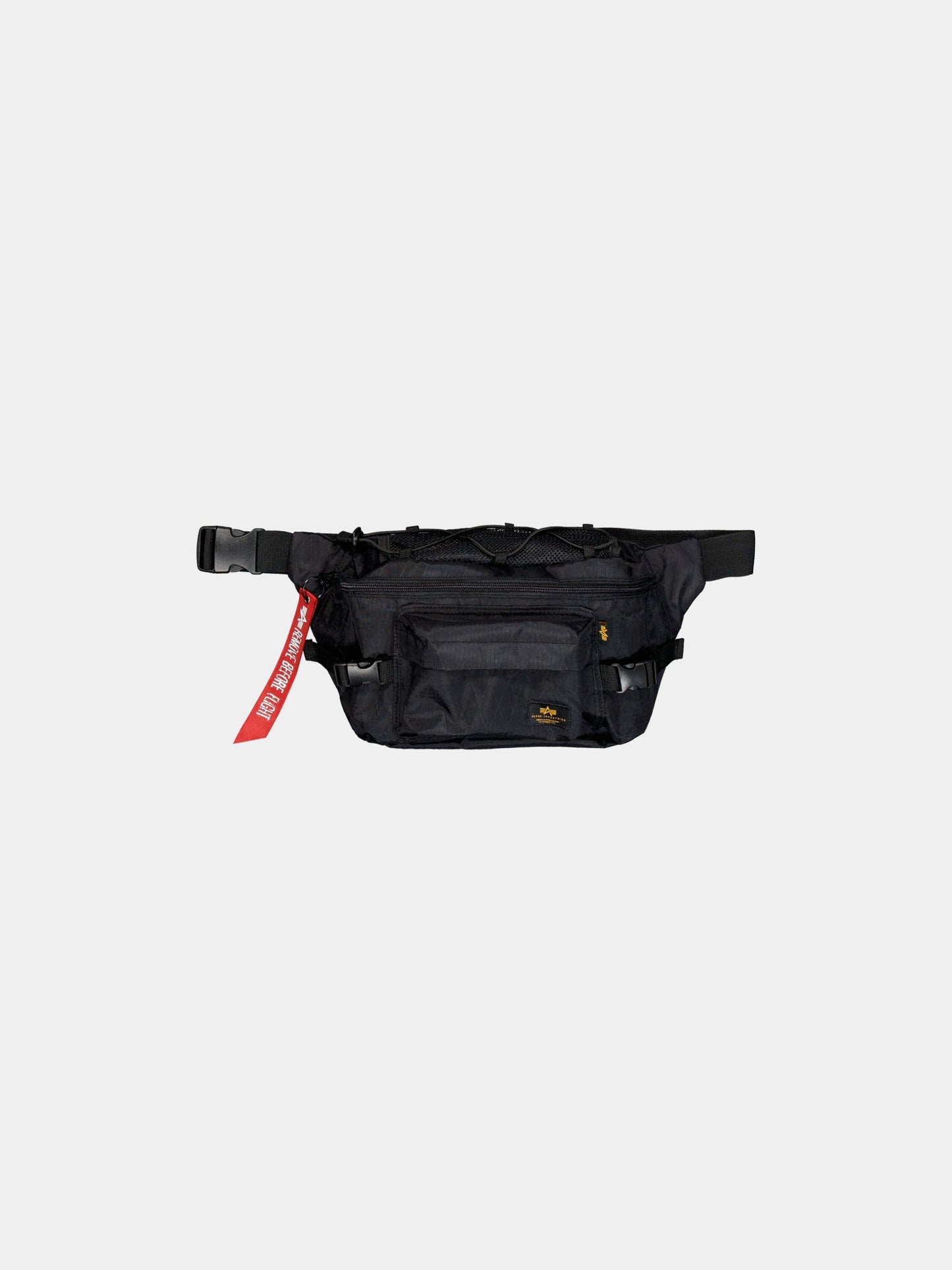 COMBAT WAISTBAG BAG Alpha Industries BLACK ONE SIZE 