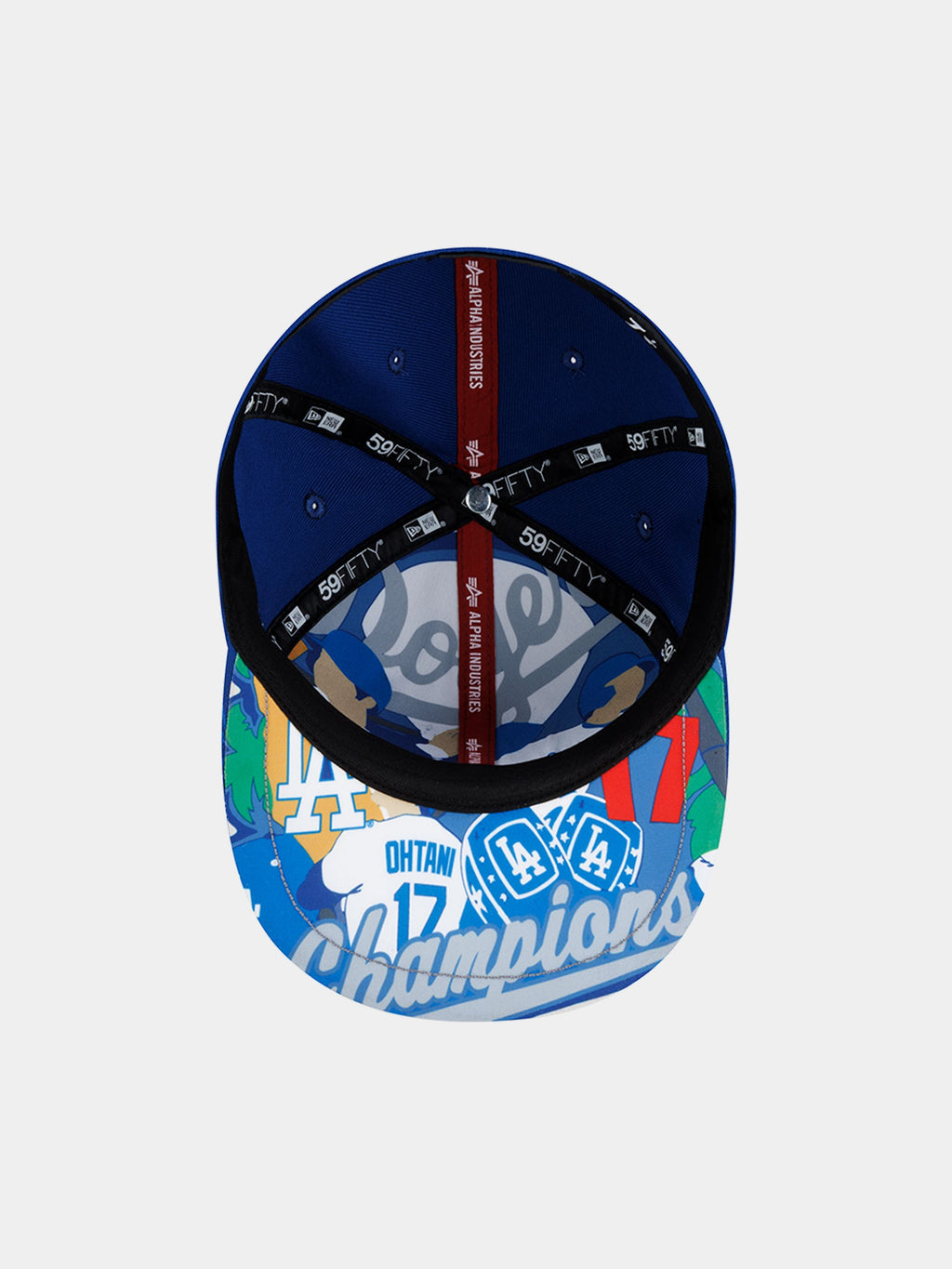 COMPLEXCON X LOS ANGELES DODGERS X ALPHA X NEW ERA 59FIFTY FITTED CAP ACCESSORY Alpha Industries 